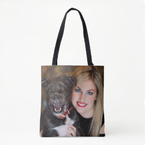 Custom Photo Double Sided Tote Bag