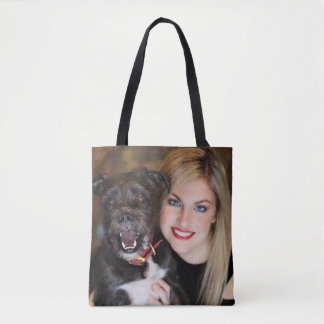 Custom Photo Double Sided Tote Bag