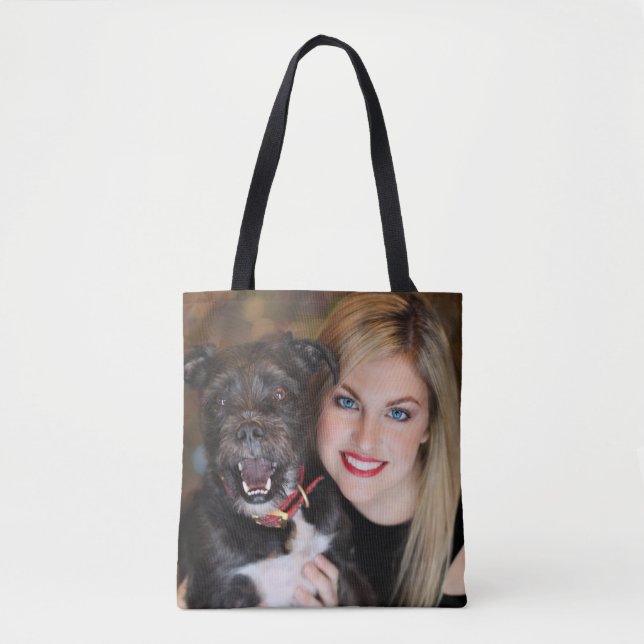Custom Photo Double Sided Tote Bag (Front)