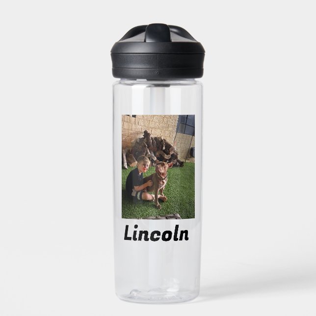 Custom photo drink bottle (Front)
