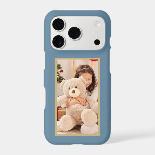 Custom Photo Dusty Blue iPhone Case- Mate iPhone 17 Pro Case