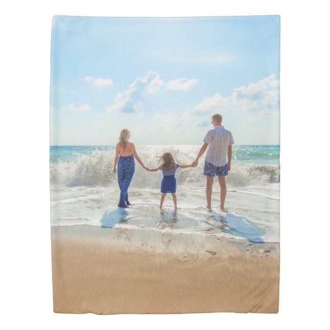 Custom Photo Duvet Cover Your Photos Design (Front)