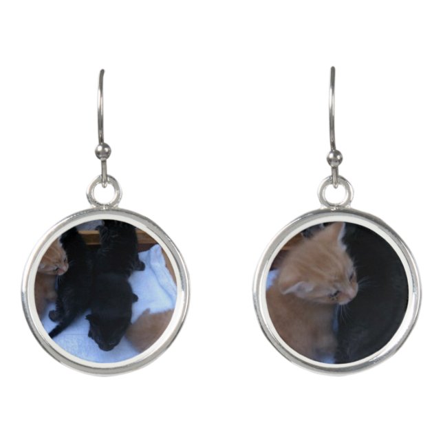 Custom Photo Earrings (Front)