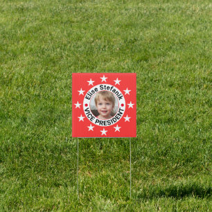 Custom Photo Election 2024 Candidate Yard  Sign