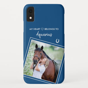 Horse Playing Art Painting Custom Phone Case Cover For iPhone