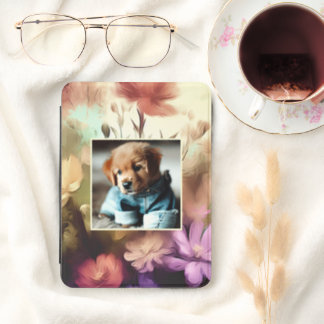 Custom Photo Ereader Case, Floral Kindle Cover