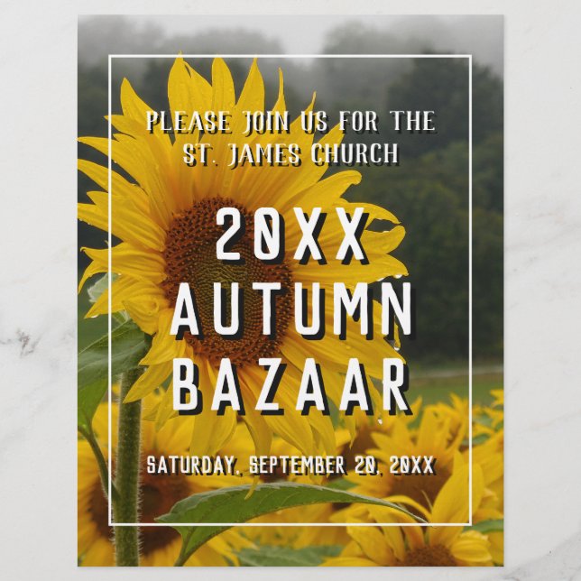 Custom Photo Event Flyer (Back)