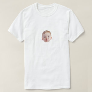 Custom Photo Face For Family Member Birthday Gift T-Shirt