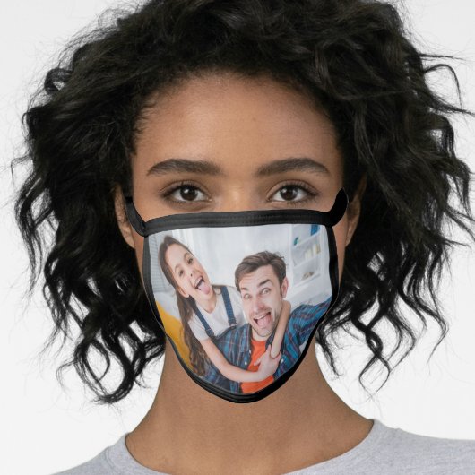 Custom Photo Face Mask (Worn Her)