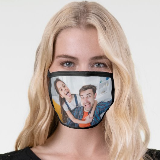 Custom Photo Face Mask (Worn Her)