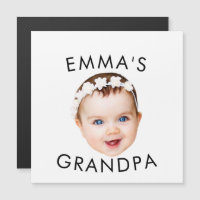 Custom Photo Face Mom Grandma Grandpa Birthday