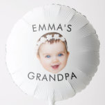 Custom Photo Face Mom Grandma Grandpa Birthday Balloon<br><div class="desc">Custom Photo Face Gift For Mom Grandma Grandpa Birthday</div>