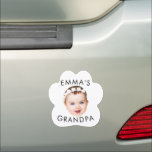 Custom Photo Face Mom Grandma Grandpa Birthday Car Magnet<br><div class="desc">Custom Photo Face Gift For Mom Grandma Grandpa Birthday</div>