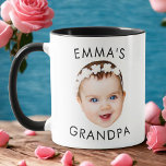 Custom Photo Face Mug Mom Grandma Grandpa Birthday<br><div class="desc">Custom Photo Face Mug Mom Grandma Grandpa Birthday</div>