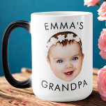Custom Photo Face Mug Mom Grandma Grandpa Birthday<br><div class="desc">Custom Photo Face Mug Mom Grandma Grandpa Birthday</div>