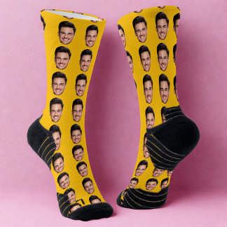 Custom Photo Face Socks