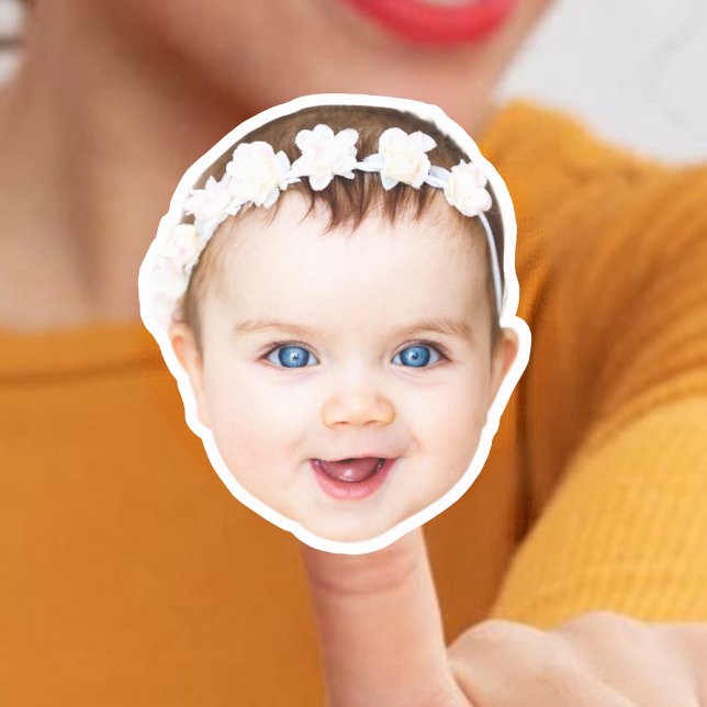 Custom Photo Face Stickers | Personalized Face (Creator Uploaded)