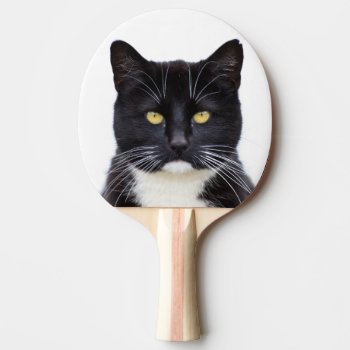 Custom Photo Family Pet Cat Ping Pong Paddle by Trendshop at Zazzle