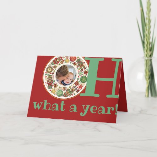 Custom Photo Farewell 2020 Funny Christmas Holiday Card