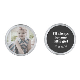 Custom Photo Father of the Bride Cufflinks