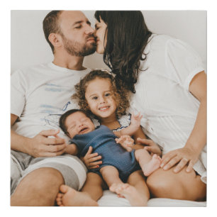 Custom Photo Faux Canvas Print