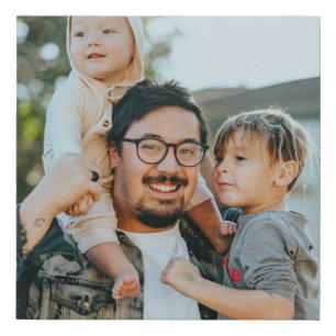 Custom Photo Faux Canvas Print