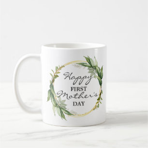 Custom Photo First Mother's Day Coffee Mug