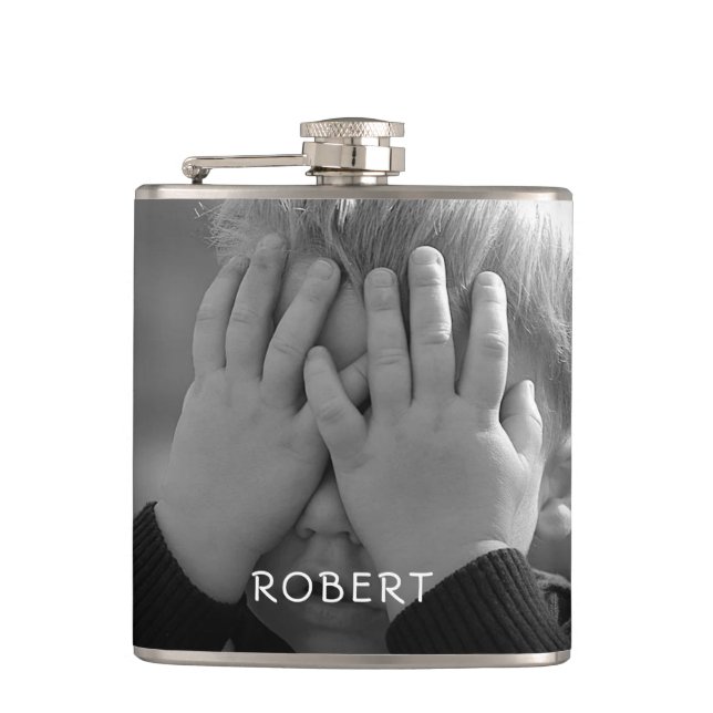 Custom Photo Flask (Front)