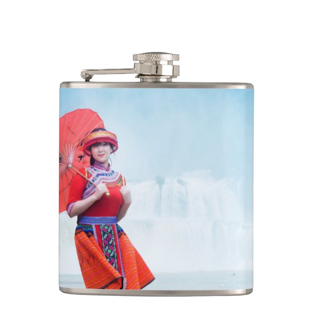 Custom Photo Flask (Front)