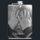 Custom Photo Flask<br><div class="desc">Add your very own favorite photo and text.</div>