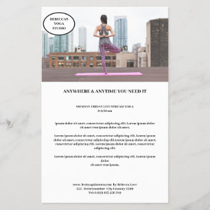 Custom Photo Flyer