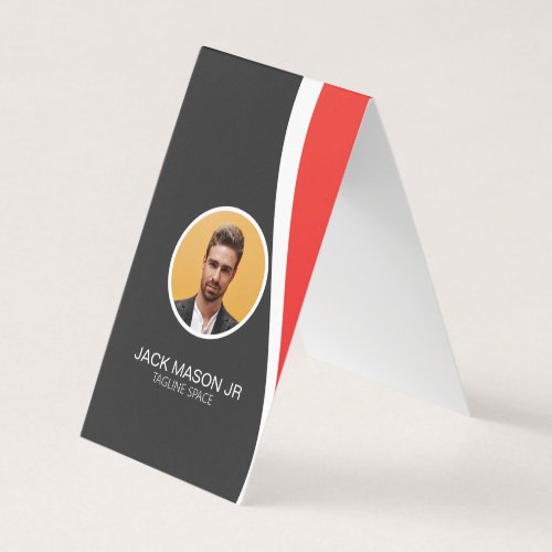 Custom Photo Folded Business Card