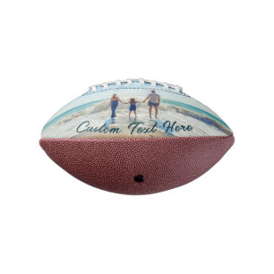 Custom Photo Football with Your Photos and Text