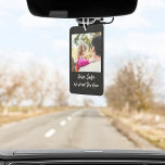 custom photo for Man Personalize Birthday dad Air Freshener<br><div class="desc">customizable car air freshener custom photo Personalized Air Freshener Car Accessory for Man Personalize Birthday Gift for Him & Dad Personalize your ride with our Custom Car Air Freshener made from your favorite photo! Whether it's a cherished memory, a picture of a loved one, or a beloved pet. Upload your...</div>