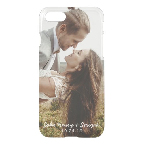 Custom Photo for Wedding Family and Friends iPhone SE87 Case