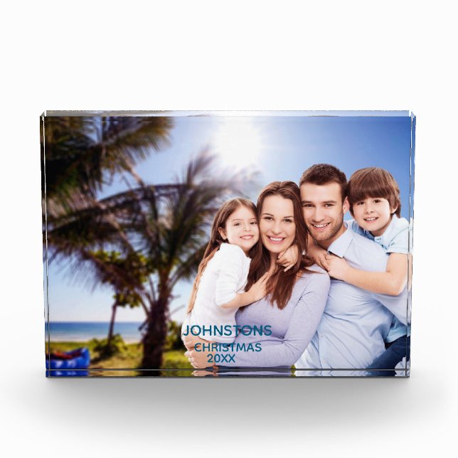 Custom Photo Frame Gift - Unique Family Keepsake (Front)