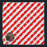Custom Photo Frame USA American Flag Patriotic Fun Bandana<br><div class="desc">USA Photo Frame - Fun U.S.A. patriotic American flag themed photo frame. Copyright © Angi Laframboise. Cute,  customized,  personalized gifts for patriotic pets.</div>