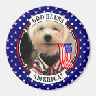 Custom Photo Frame USA American Flag Patriotic Fun