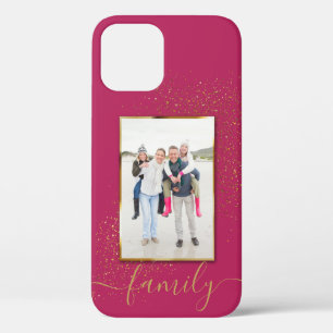 Custom Photo Framed Personalized Name iPhone 12 Case