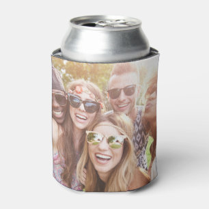 Custom Photo Friends Group Personalized Fun Can Cooler