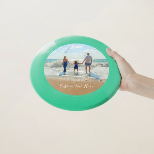 Custom Photo Frisbee Gift with Your Photo and Text