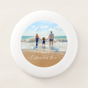Custom Photo Frisbee Gift Your Photos and Text