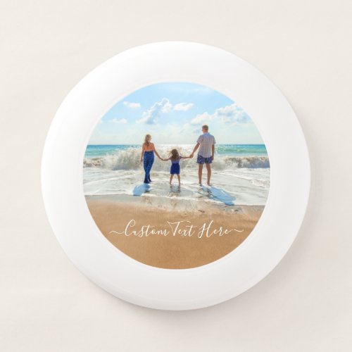 Custom Photo Frisbee Gift Your Photos and Text