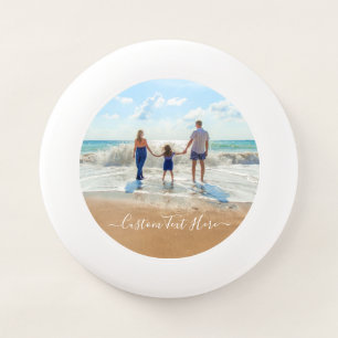 Custom Photo Frisbee Personalized Text Your Gift