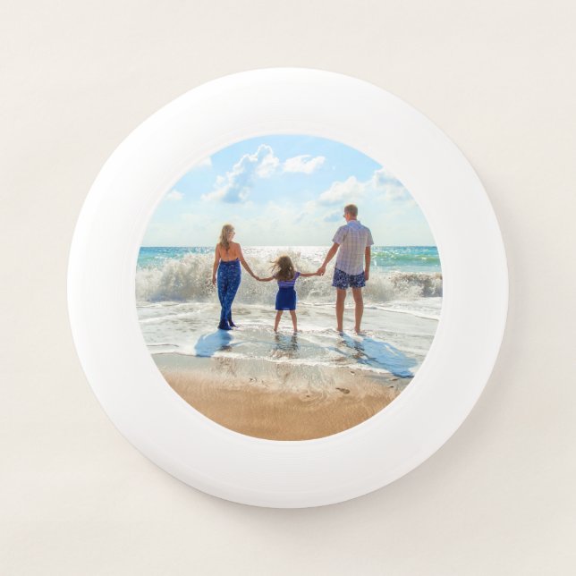 Custom Photo Frisbee Your Favorite Family Photos (Front)