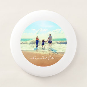 Custom Photo Frisbee Your Photos and Text