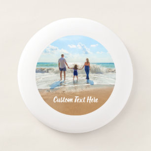 Custom Photo Frisbee Your Photos and Text
