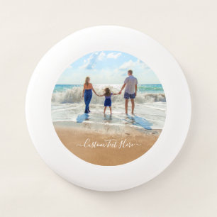 Custom Photo Frisbee Your Photos and Text