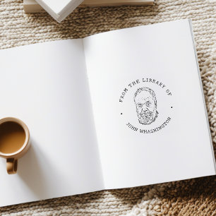Custom Photo From the Library Of Rubber Stamp