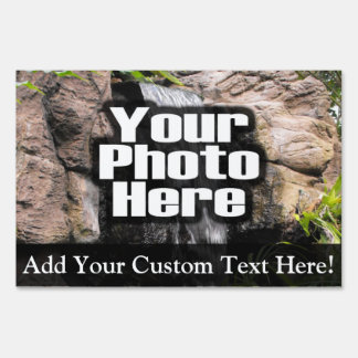 Custom Photo Full-Color 2-Sided Sign or Lawn Sign